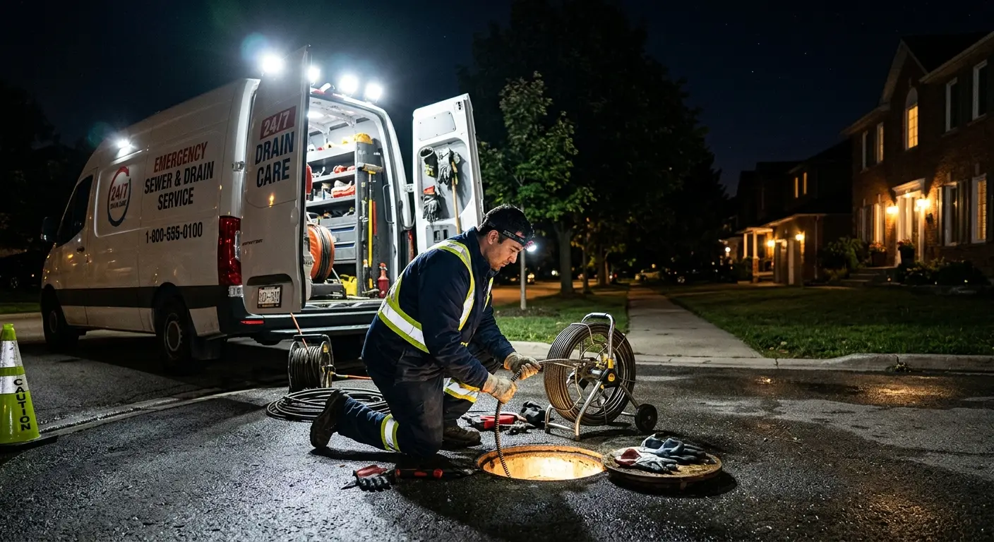 Emergency Drain Service in Acworth, GA